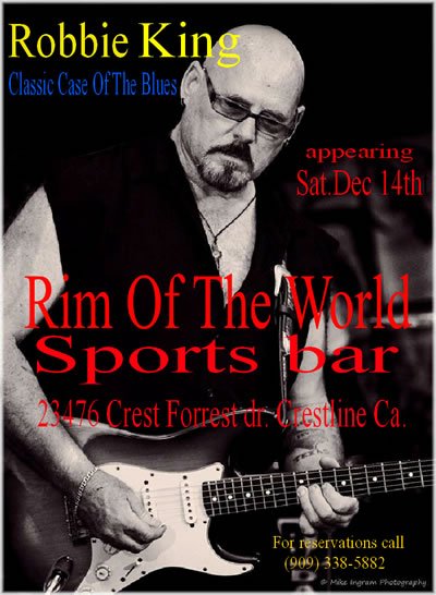 A Classic Case of the Blues at the Rim Of The World Sports Bar in CCrestline, CA